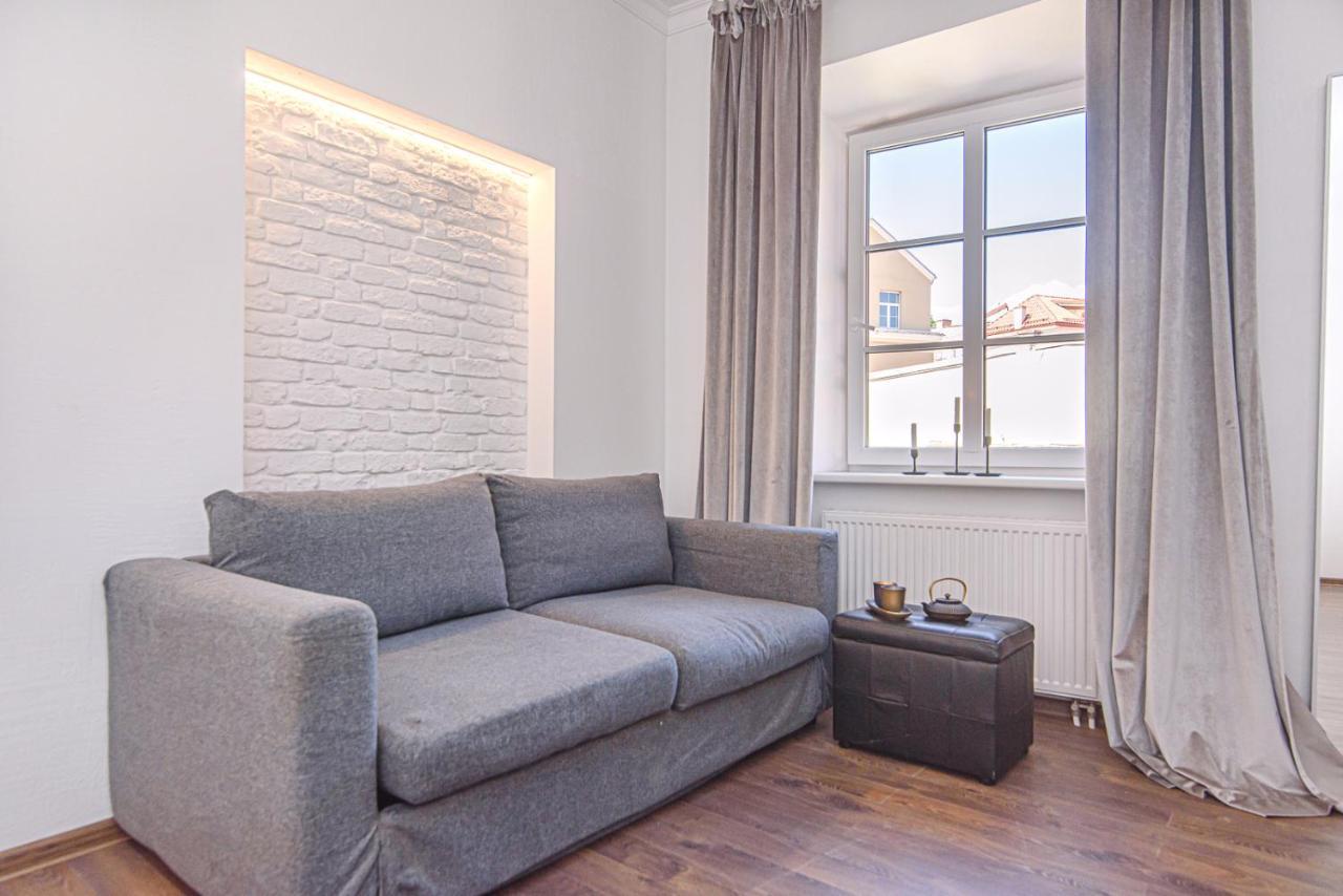 شقة Welcoming Studio In Historic Vilnius With Free Parking By Urban Rent المظهر الخارجي الصورة